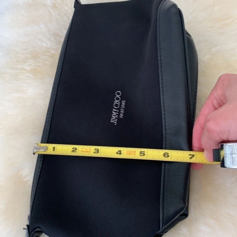 Jimmy Choo Parfums Black Cosmetic Bag Case, NWOT - Picture 10 of 11